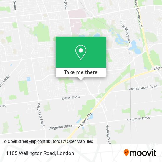 1105 Wellington Road plan