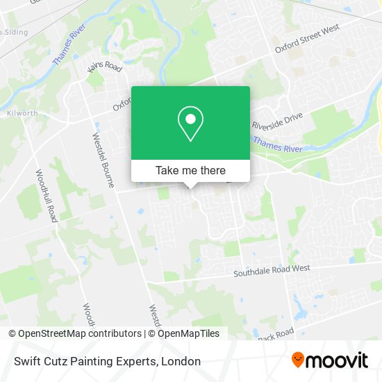 Swift Cutz Painting Experts map