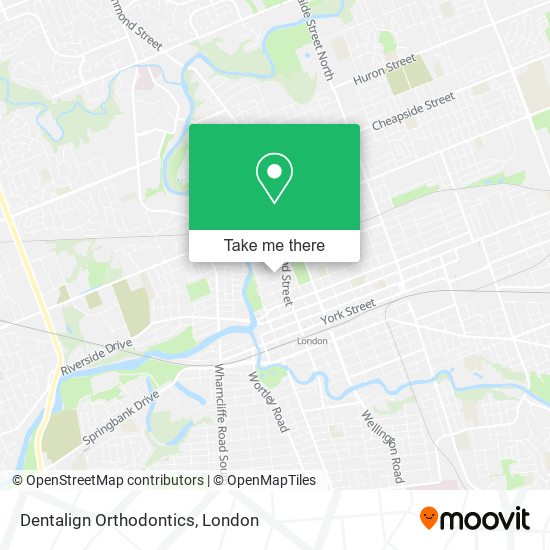 Dentalign Orthodontics map