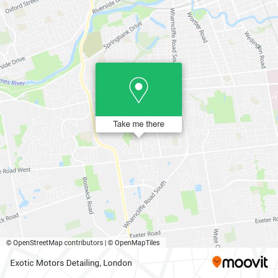 Exotic Motors Detailing map