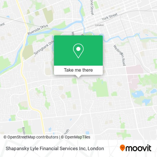 Shapansky Lyle Financial Services Inc map