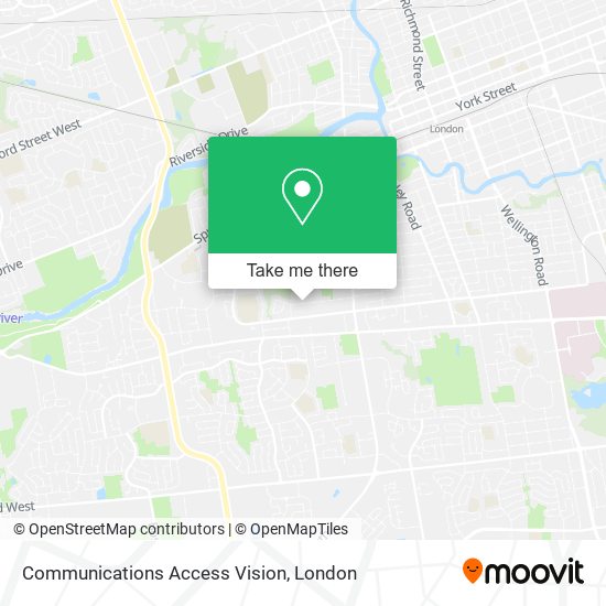 Communications Access Vision map