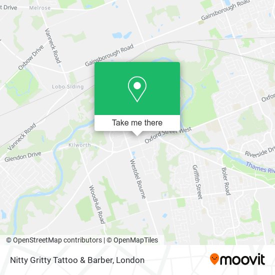 Nitty Gritty Tattoo & Barber map