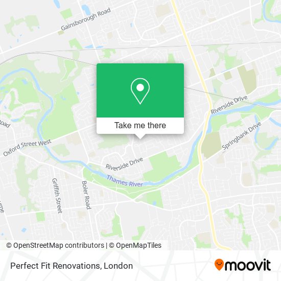 Perfect Fit Renovations map