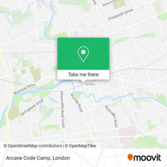 Arcane Code Camp map