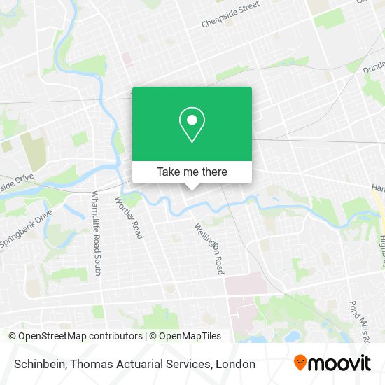 Schinbein, Thomas Actuarial Services map