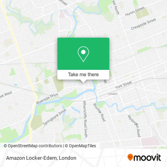 Amazon Locker-Edem map