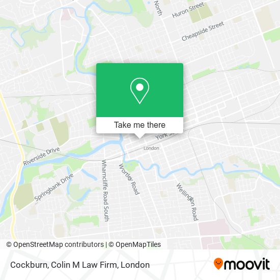 Cockburn, Colin M Law Firm map