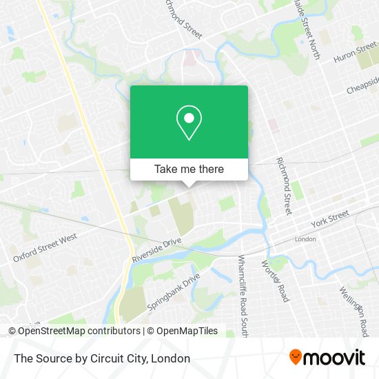 The Source by Circuit City map