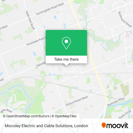 Mocoley Electric and Cable Solutions map
