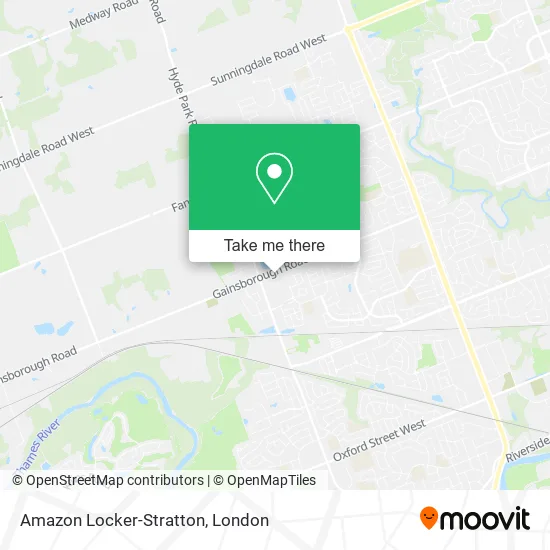 Amazon Locker-Stratton map