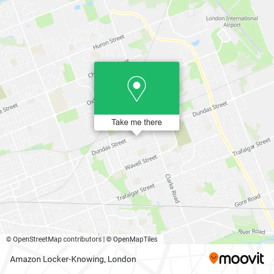 Amazon Locker-Knowing map