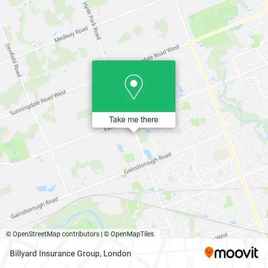 Billyard Insurance Group map