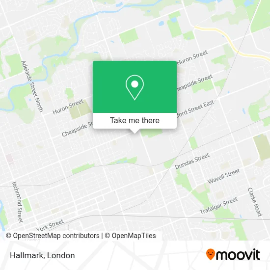 Hallmark map