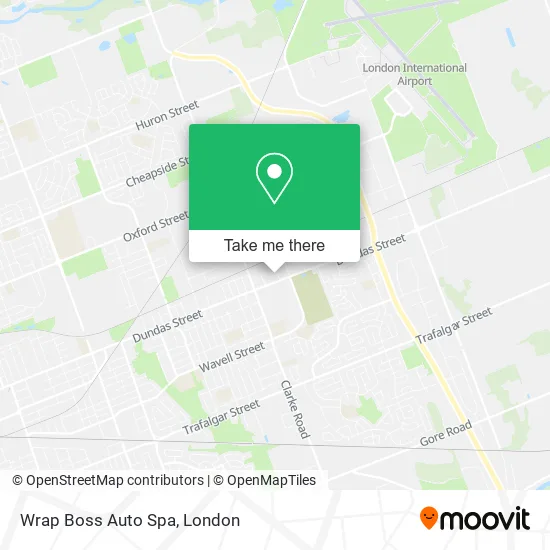 Wrap Boss Auto Spa map