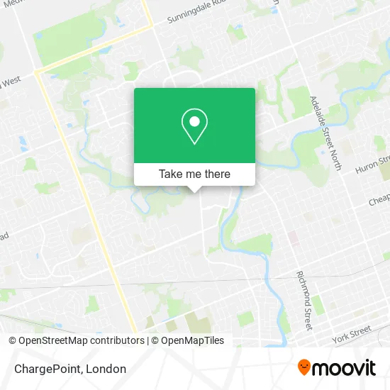 ChargePoint map