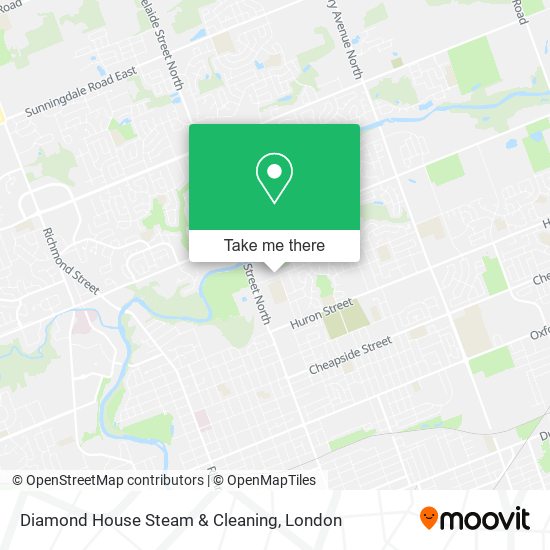 Diamond House Steam & Cleaning map