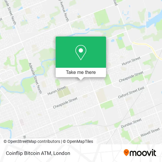 Coinflip Bitcoin ATM map