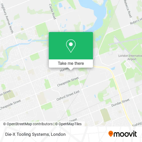 Die-X Tooling Systems map