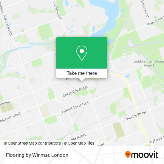 Flooring by Winmar map