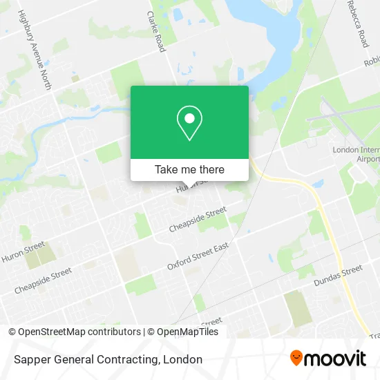 Sapper General Contracting map