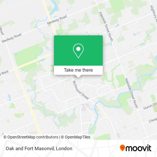 Oak and Fort Masonvil plan