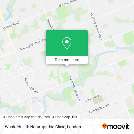 Whole Health Naturopathic Clinic map