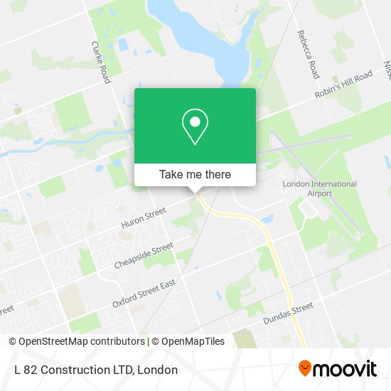 L 82 Construction LTD map