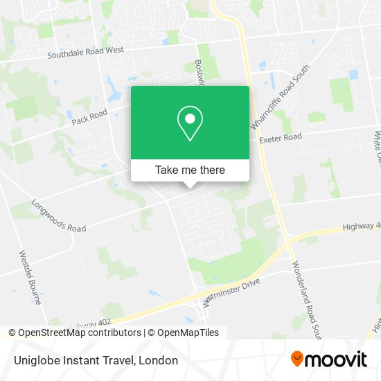 Uniglobe Instant Travel plan