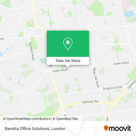 Beretta Office Solutions map
