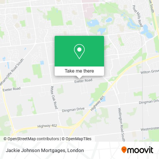 Jackie Johnson Mortgages map