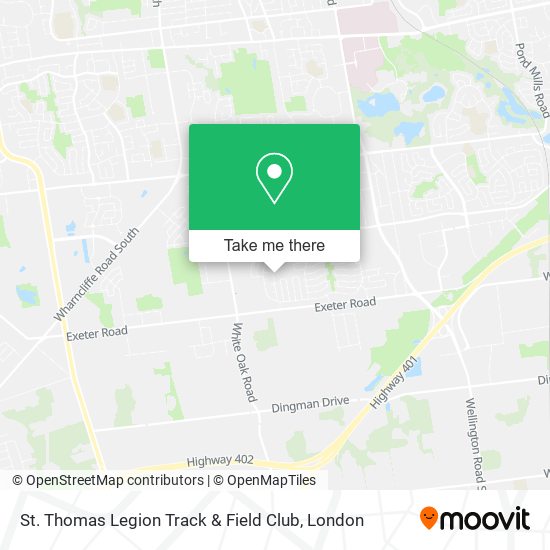 St. Thomas Legion Track & Field Club plan