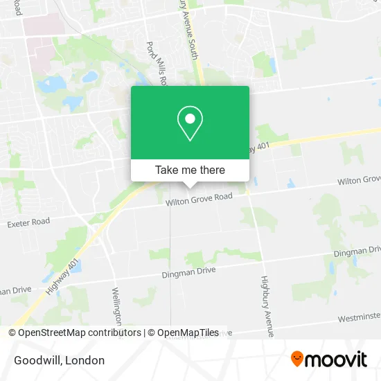 Goodwill map