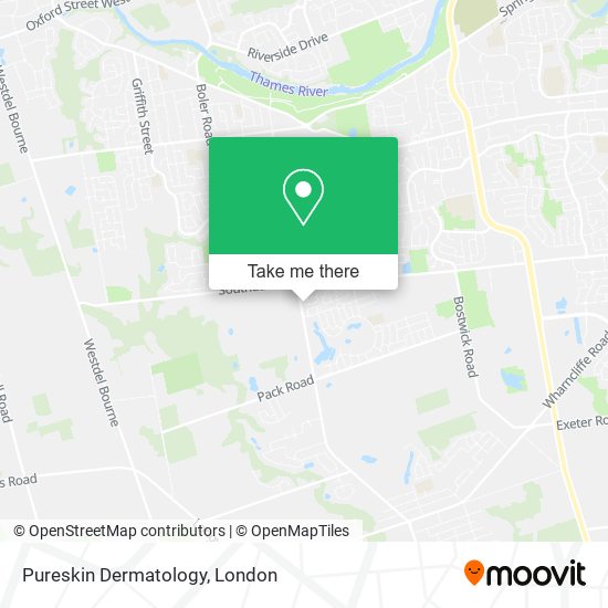 Pureskin Dermatology map