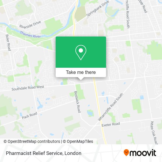 Pharmacist Relief Service plan