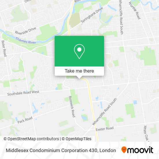 Middlesex Condominium Corporation 430 map