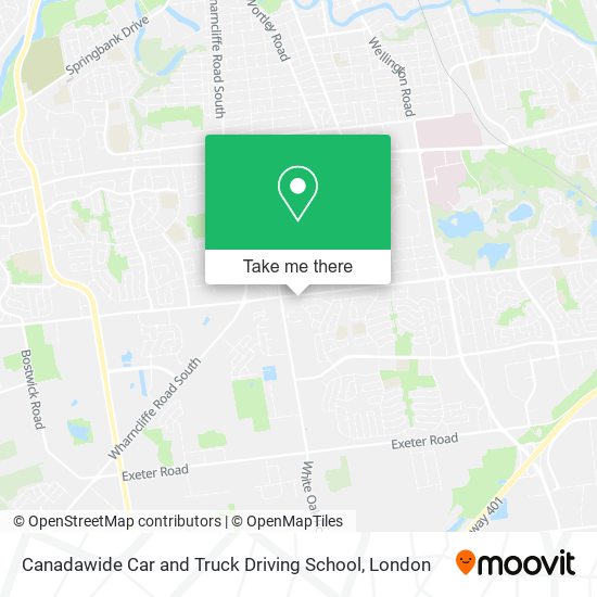 Canadawide Car and Truck Driving School plan
