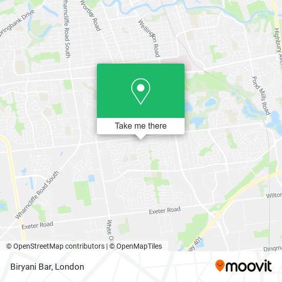 Biryani Bar map