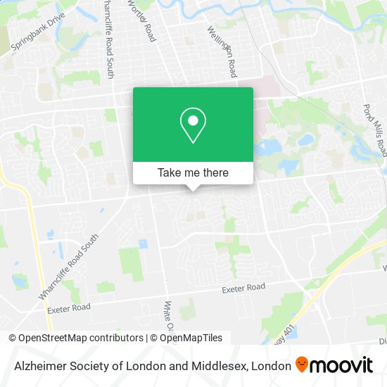 Alzheimer Society of London and Middlesex plan