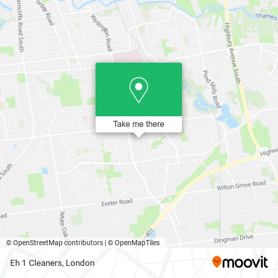 Eh 1 Cleaners map