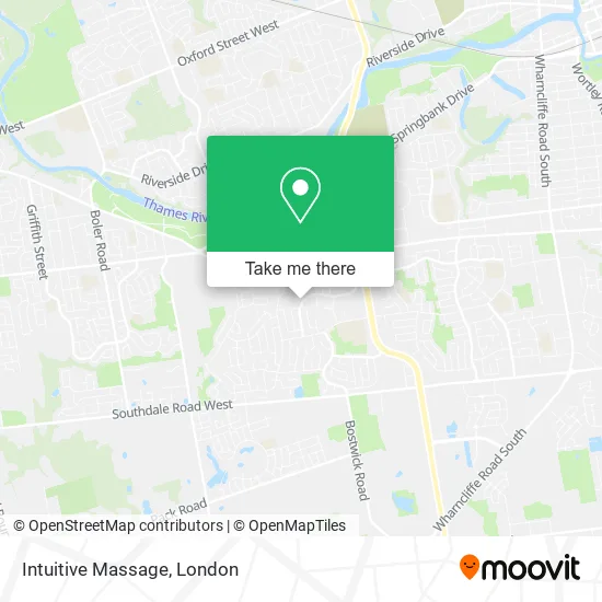 Intuitive Massage map