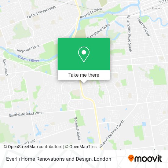 Everlli Home Renovations and Design map