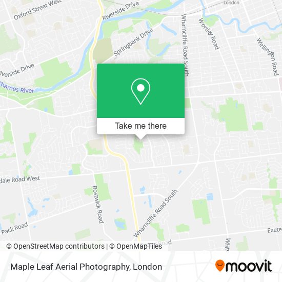 Maple Leaf Aerial Photography plan