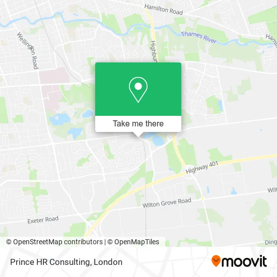 Prince HR Consulting map