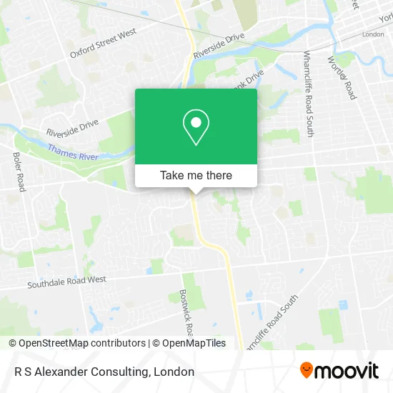 R S Alexander Consulting map