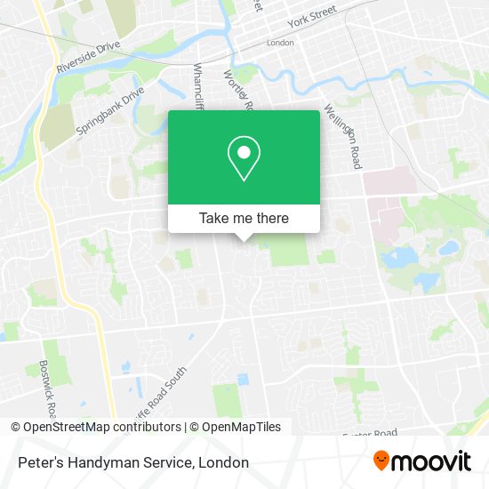 Peter's Handyman Service map