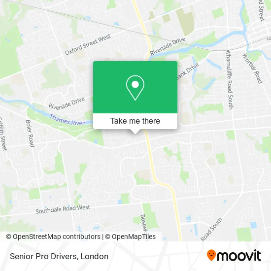 Senior Pro Drivers map