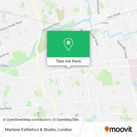 Marlene Esthetics & Studio map