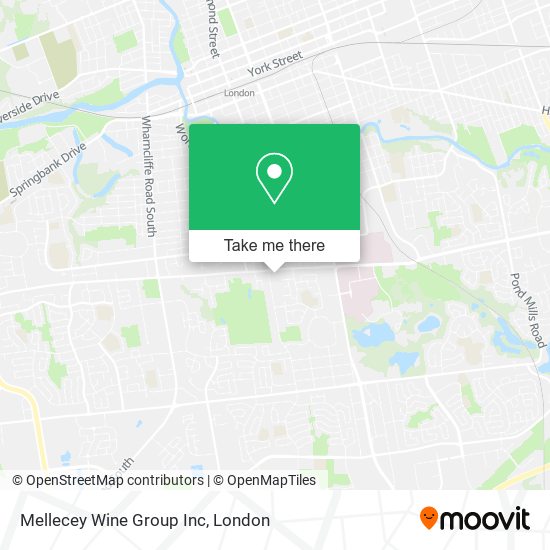 Mellecey Wine Group Inc map