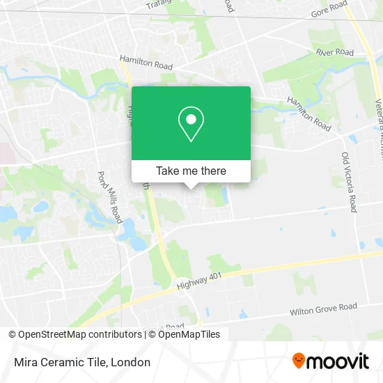 Mira Ceramic Tile map